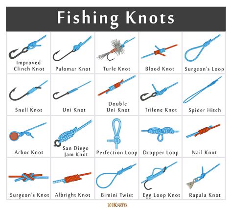 List of Different Types of Fishing Knots & How to Tie Them