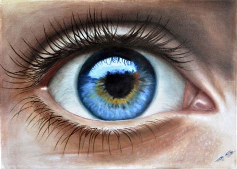 Eye 3D in Color | Eye art, Eye painting, Eye drawing