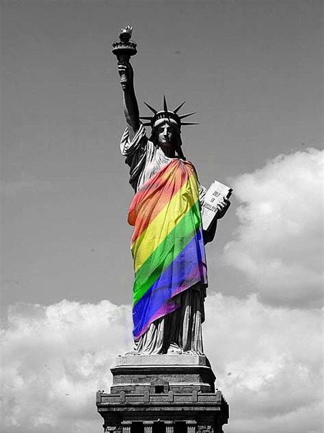 Statue, Rainbow, Statue of liberty