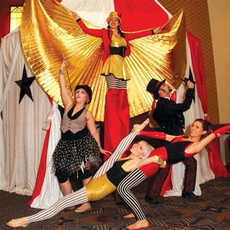 Circus Performers and Large Cirque Shows: Custom Event Entertainment