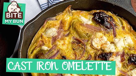 Can you cook an omelette in a cast-iron skillet, or do they stick?