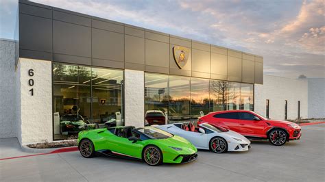 Lamborghini Unveils New Design Aesthetic in Dallas Showroom