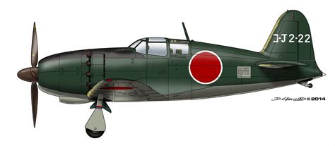 WildEagles: Mitsubishi J2M "Raiden" (Jack) #5 Kugisho J2M2