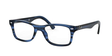 Ray-Ban RX5228 Highstreet 8053 Eyeglasses in Striped Blue ...