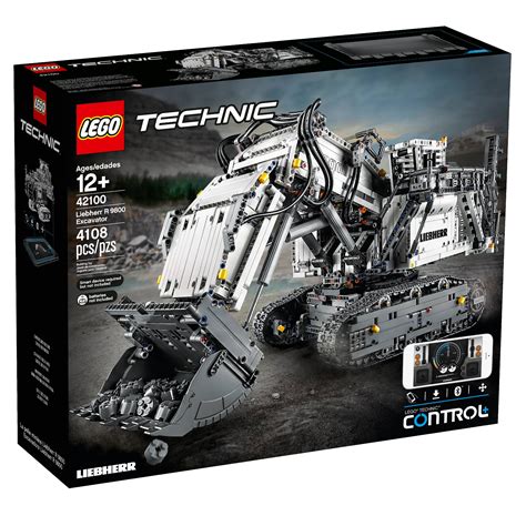 LEGO Technic Liebherr R 9800 Excavator 42100 Building Construction Toy ...