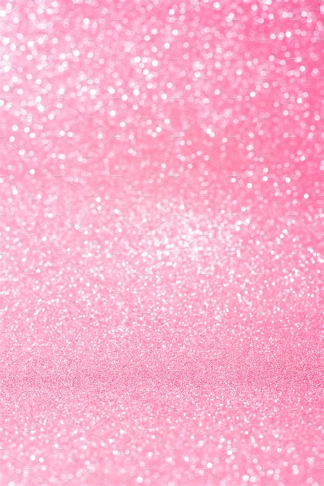 Vertical pink glitter background wit | Abstract Stock Photos ~ Creative ...