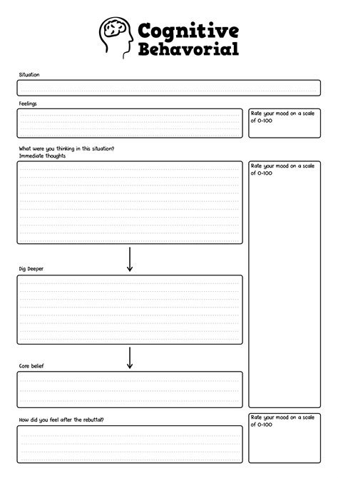 ️Metacognitive Therapy Worksheets Free Download| Gambr.co