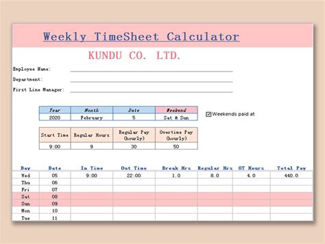 Timesheet Excel Template Upwork | emjmarketing.com