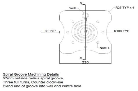 Spiral groove. - AutoCAD 2D Drafting, Object Properties & Interface ...