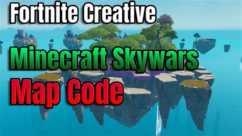 Minecraft Skywars Fortnite Creative 2.0 Map Code / Fortnite Skywars Map ...