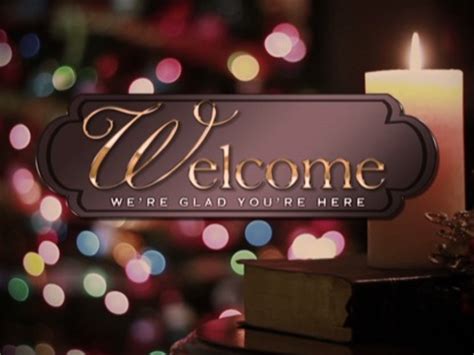 Traditional Christmas Welcome 1 | Life Scribe Media | WorshipHouse Media