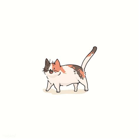 Munchkin cat doodle element vector | premium image by rawpixel.com ...