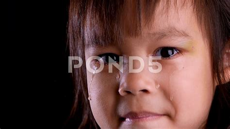 Sad Little Girl Crying