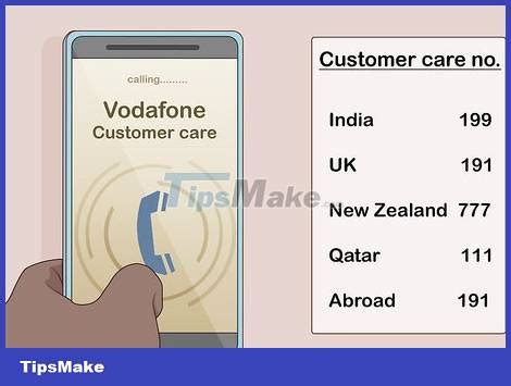 How to Talk to a Vodafone Customer Service Representative - TipsMake.com