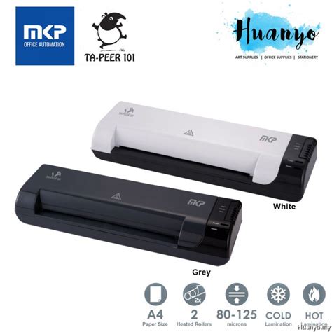 MKP Office Laminate / Laminating / Laminator Machine TA-PEER 101 (A4 ...