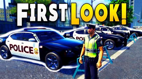 FIRST LOOK : BEST Police Simulator Game Ever - Police Simulator ...