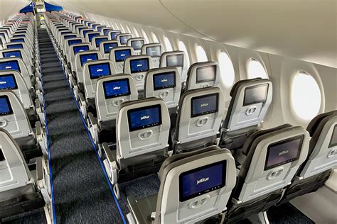 First look inside JetBlue's swanky new Airbus A220 - The Points Guy