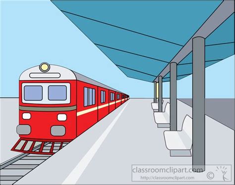 Train Clipart - train-at-covered-outdoor-train-station-clipart-814788 ...