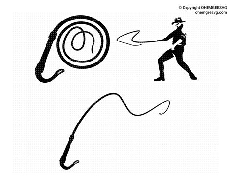 Bullwhip Svg Whip Png Cowboy Whip Clipart Whipcracking Dxf - Etsy Australia