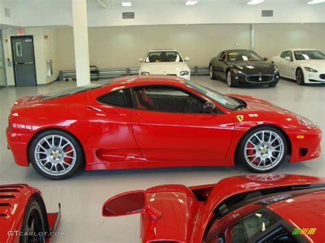 Rosso Corsa (Red) 2004 Ferrari 360 Challenge Stradale F1 Exterior Photo ...