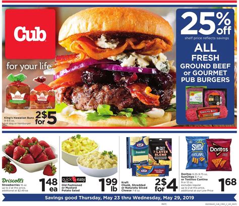 Cub Foods Current weekly ad 05/23 - 05/29/2019 - frequent-ads.com