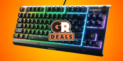 Get SteelSeries Apex 3 TKL RGB Gaming Keyboard for 22% Off