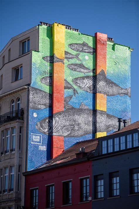 Street art: New mural honours Brussels’ former fish market | The Bulletin