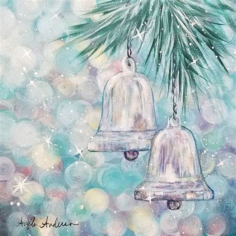 https://youtu.be/JcAUnY7LEG0 Silver Bells Acrylic Painting Tutorial by ...