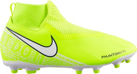 Nike Kids' Phantom Vision Academy Dynamic Fit FG Soccer Cleats ...