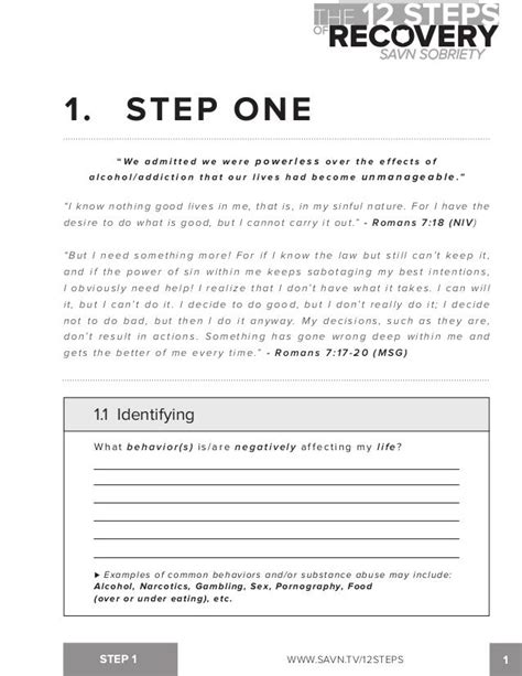 Aa Step 8 Worksheet - lopgold blog