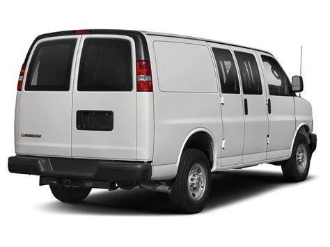 Summit White 2021 Chevrolet Express Cargo Van 2500 Regular Wheelbase ...