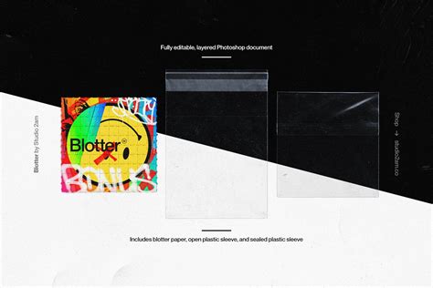 Blotter - LSD Paper Mockup by Studio 2am on Dribbble