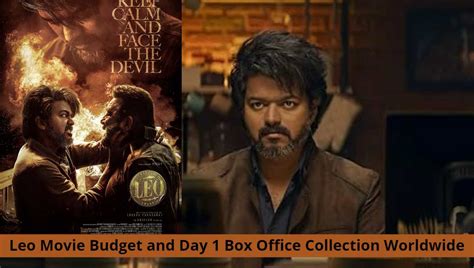 Leo Movie Budget and Day 1 Box Office Collection Worldwide: A ...