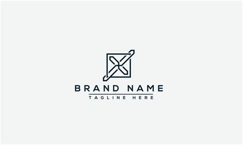 X Logo Design Template Vector Graphic Branding Element. 10484831 Vector ...