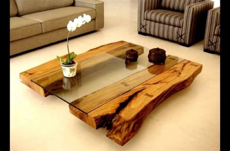 25 Latest Wooden Centre Table Designs With Glass Top - The Architecture ...