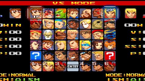 Street Fighter Alpha 3 All Characters [PS1] - YouTube