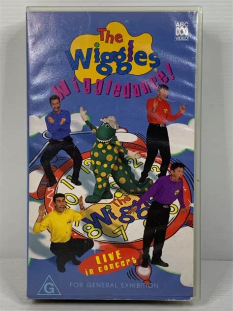 THE WIGGLES WIGGLEDANCE Live In Concert VHS Movie £3.68 - PicClick UK