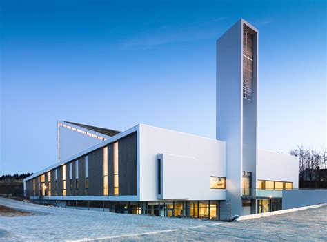 Froeyland Orstad Church / LINK Arkitektur AS | ArchDaily