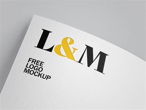 Logo mockup - Mockups Design