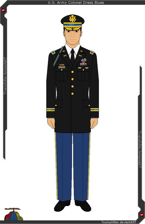 U.S. Army Colonel Dress Blues by Grand-Lobster-King on DeviantArt