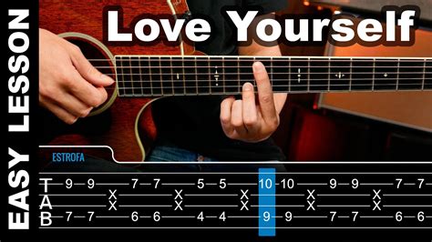 How To play Love Yourself Justin Bieber Guitar Lesson tabs ( Tutorial ...