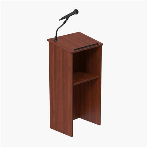 Podium with Microphone 3D Model #AD ,#Podium#Microphone#Model Election ...