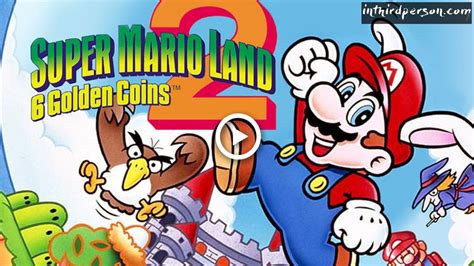 Super Mario Land 2: 6 Golden Coins Full Playthrough! – In Third Person