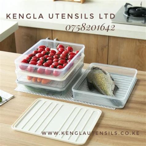 Stackable Fridge organizer containers. – Kengla Utensils