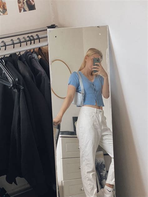 aesthetic outfit | Outfits, Normal clothes, White mom jeans