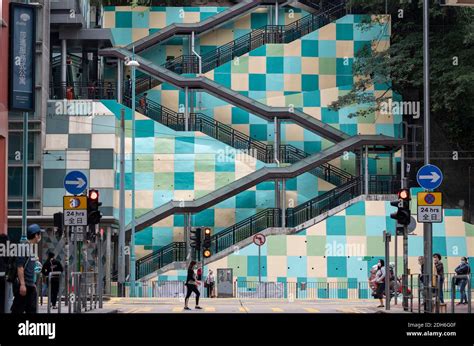 Hong Kong,China:09 Dec,2020. .By Fortress Hill MTR station is one of ...