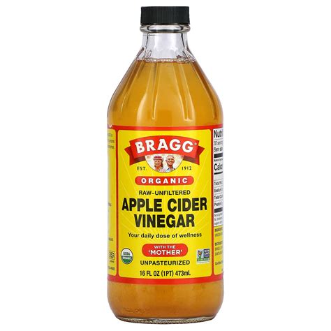 Bragg, Organic Apple Cider Vinegar with The 'Mother', 16 fl oz (473 ml)