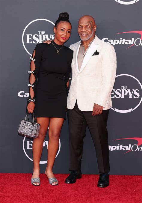 Mike Tyson’s Daughter Milan Sparkles in Prada Mules for ESPYs 2023 ...