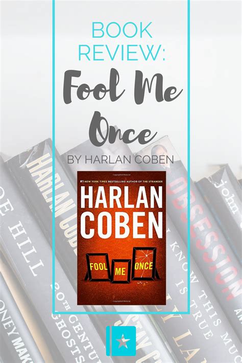 Book review via @ReadRemark: Fool Me Once by Harlan Coben. For a change ...