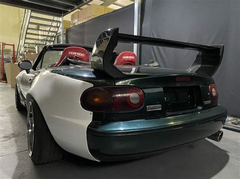 CarbonMiata RS-Type GT Wing For Miata NA/MK1 & NB/Mk2 - Mazda Miata MX ...